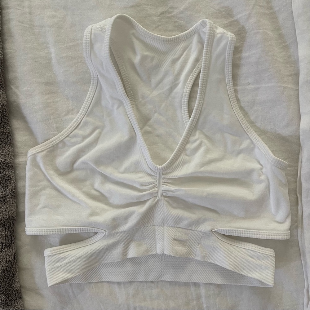 Alphalete stratus bra - white